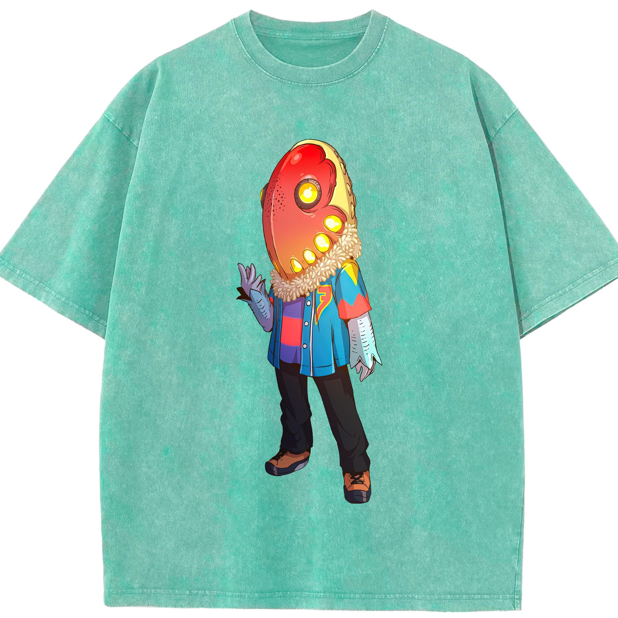 （画像用） ウルトラマン Ultraman 綿100% ヴィンテージ風 半袖Tシャツ（フロントプリント）